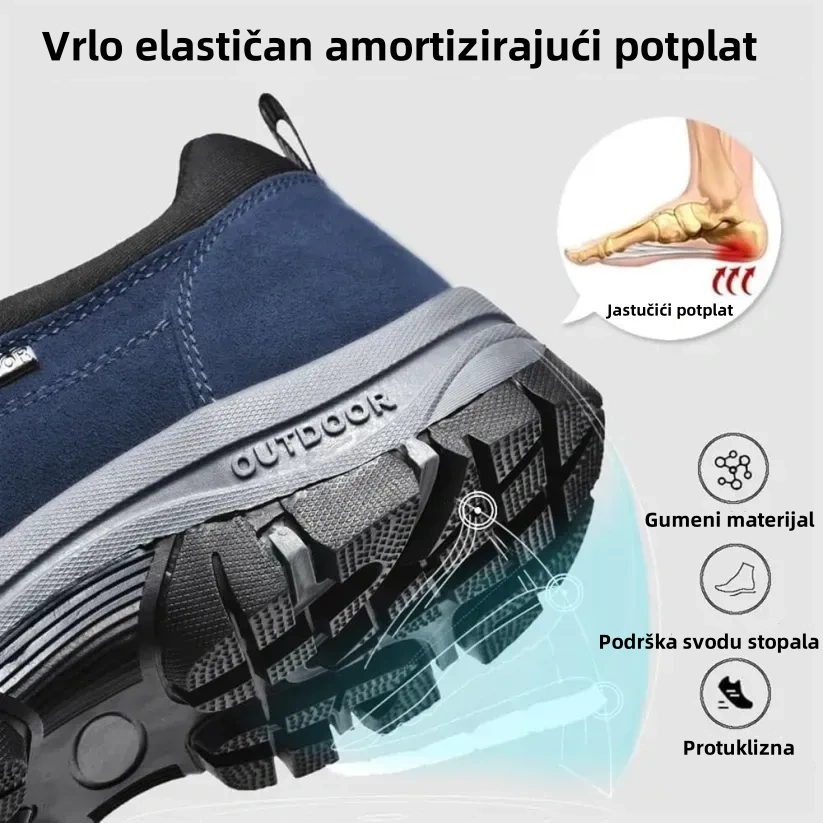 (🔥50% popusta danas - ne propustite)⏰ - Brand mekane i udobne talijanske luksuzne ortopedske cipele od brušene kože (podrška - ublažava bolove u stopalima)