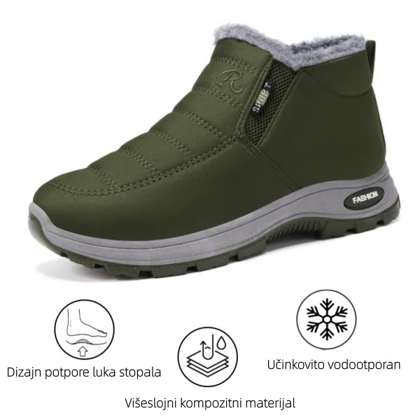 🔥Australski luksuzni brend⏰Ortotske cipele od brušene kože - Ergonomski dizajnirane zimske ortotske cipele🦶 - Ublažavaju bolove u stopalima - Vodootporne i tople