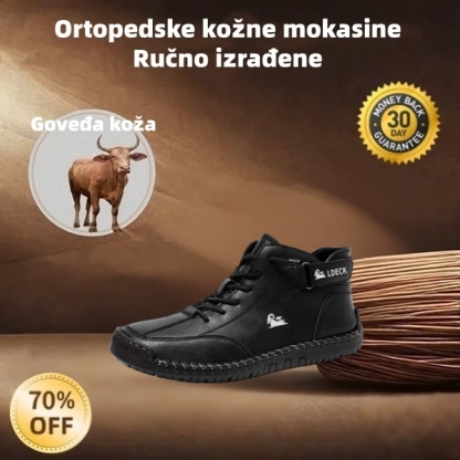 🐂 Muške cipele od teleće kože proizvedene u Australiji 👞 Ručno šivane, lako se obuvaju i izuvaju ✅ Potpora svodu stopala, ublažavanje boli - udobno hodanje