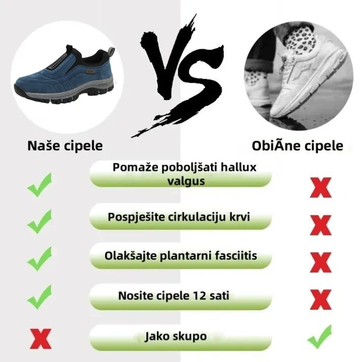 🔷70% popusta danas - ne propustite⬛  - Ortopedske cipele od brušene kože luksuznog australskog brenda su mekane, udobne i pružaju dobru potporu🦶 - Ublažavaju bol u stopalima