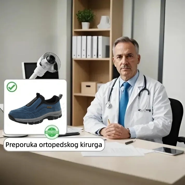 🔷70% popusta danas - ne propustite⬛  - Ortopedske cipele od brušene kože luksuznog australskog brenda su mekane, udobne i pružaju dobru potporu🦶 - Ublažavaju bol u stopalima