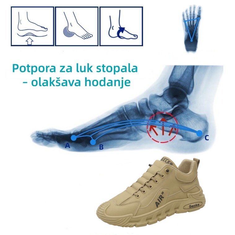 ⏰Zadnji dan 70% popusta, ne propustite🔥Nove ergonomske casual cipele 👞 Potpora za svod stopala - udobno hodanje