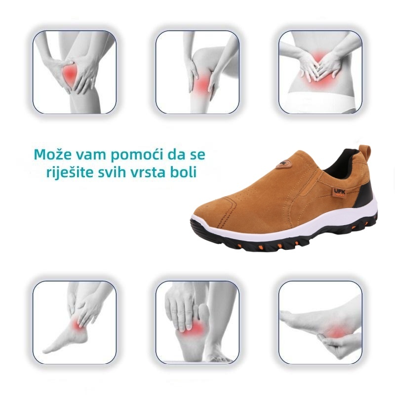 🔷70% popusta danas - ne propustite⬛  - Ortopedske cipele od brušene kože luksuznog australskog brenda su mekane, udobne i pružaju dobru potporu🦶 - Ublažavaju bol u stopalima