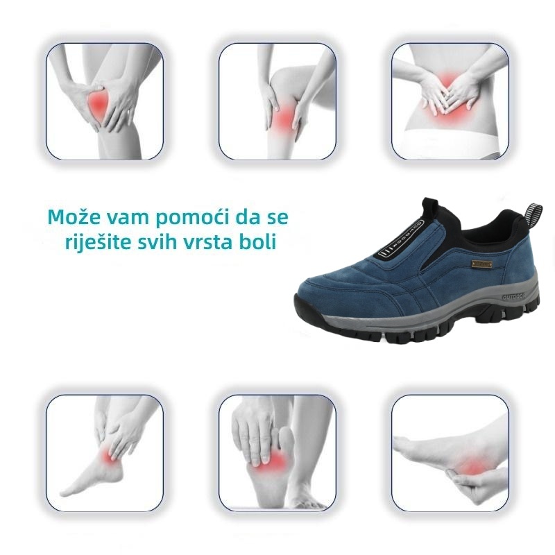🔷70% popusta danas - ne propustite⬛  - Ortopedske cipele od brušene kože luksuznog australskog brenda su mekane, udobne i pružaju dobru potporu🦶 - Ublažavaju bol u stopalima