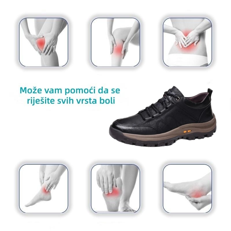 🐂 Muške cipele od teleće kože proizvedene u Australiji 👞 Ručno šivane, lako se obuvaju i izuvaju ✅ Potpora svodu stopala, vodootporne i neklizajuće - udobno hodanje