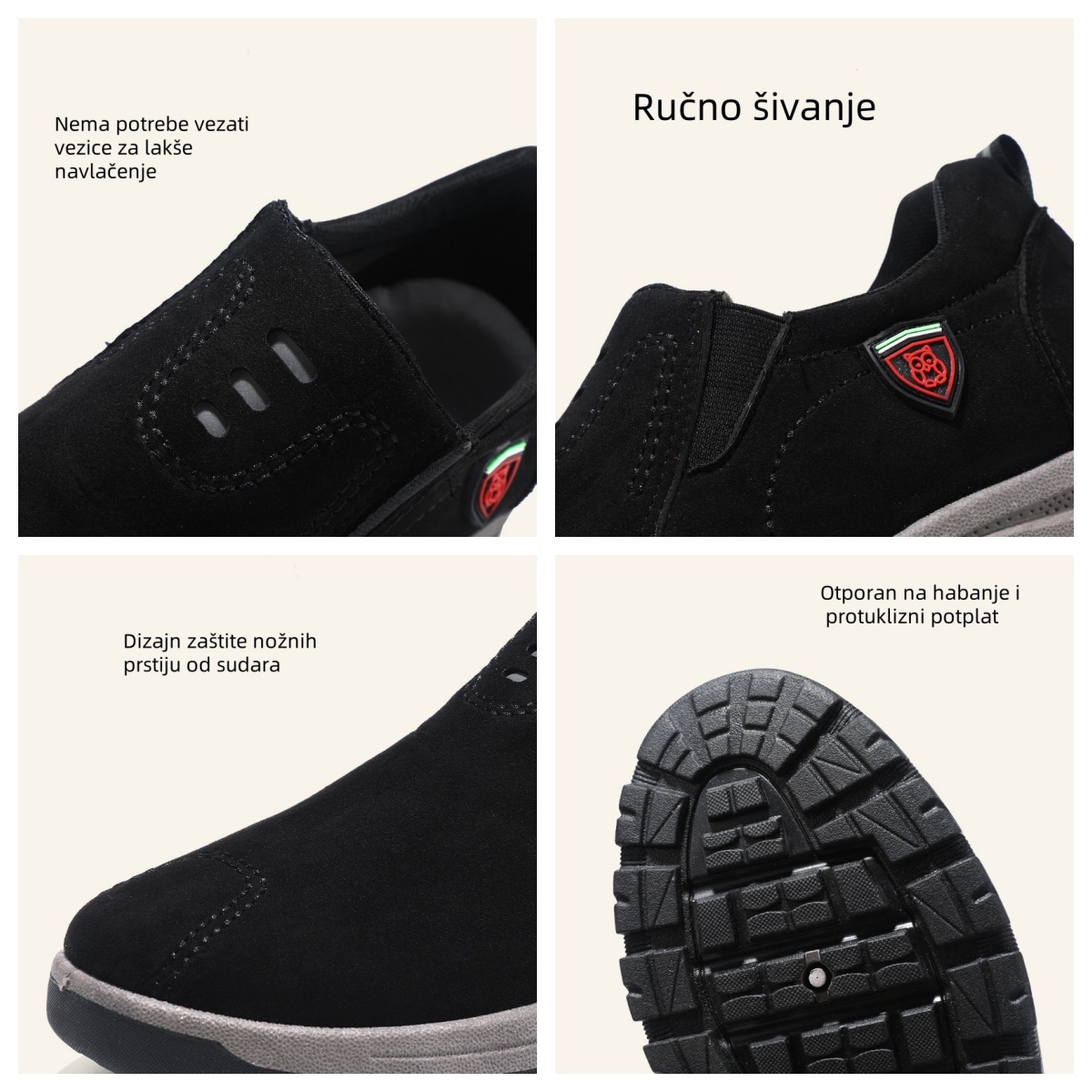 【⏰50% popusta danas - uskoro završava】Udobne muške cipele ✅ Potpora za luk - visokokvalitetna koža - prikladno za svaku priliku