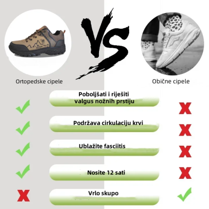 【⏰50% popusta danas - uskoro završava】 Ergonomski dizajnirane ortopedske cipele - visokokvalitetni antilop + ručno šivane👞