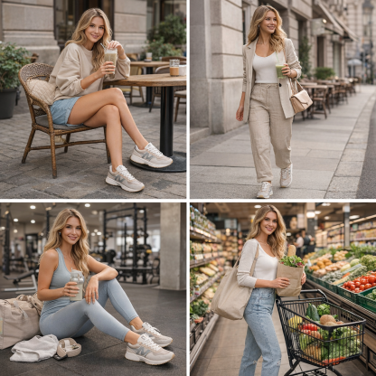 🔥Ženske ortopedske sportske cipele, ergonomski dizajnirane✅ Mekane i udobne, s izvrsnom potporom🦶 - Učinkovito ublažava bol u stopalima