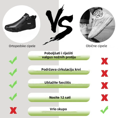 [⏰60% popusta danas - uskoro završava] Muške ortopedske cipele od prave kože - visokokvalitetna koža + ručno šivane 👞