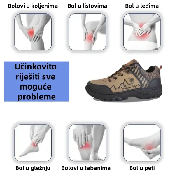 【⏰50% popusta danas - uskoro završava】 Ergonomski dizajnirane ortopedske cipele - visokokvalitetni antilop + ručno šivane👞