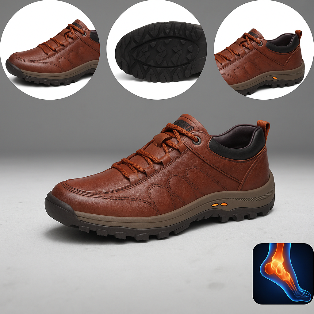 🐂 Muške cipele od teleće kože proizvedene u Australiji 👞 Ručno šivane, lako se obuvaju i izuvaju ✅ Potpora svodu stopala, vodootporne i neklizajuće - udobno hodanje