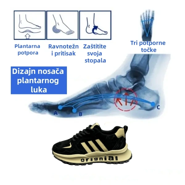 (🎉(🎉50% popusta danas - vremenski ograničena ponuda) 🔥Muške ergonomske ortopedske cipele, ručno šivane✅ Ugodno hodanje i ublažavanje bolova👞