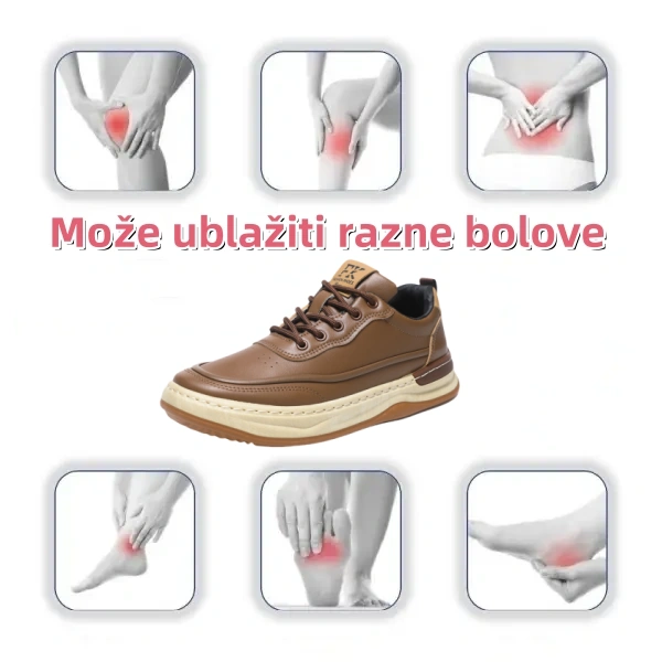 (⏰Proljetna rasprodaja 50%, uskoro završava) Muške ortopedske cipele od australske teleće kože✅Ekološki uložak od memorijske pjene: udobno i bezbolno hodanje - ručno šivano
