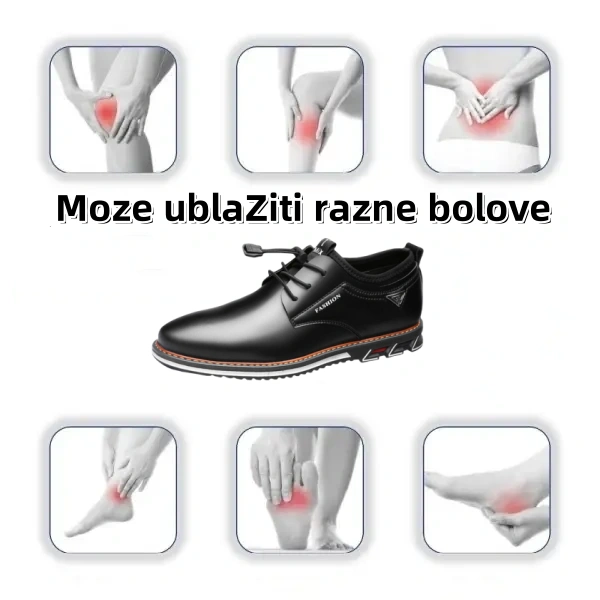【🔥Danas u pola cijene - ne propustite】 Ergonomski dizajnirane ortopedske cipele - dizajn koji podržava luk 👞Lako se riješite bolova u stopalima