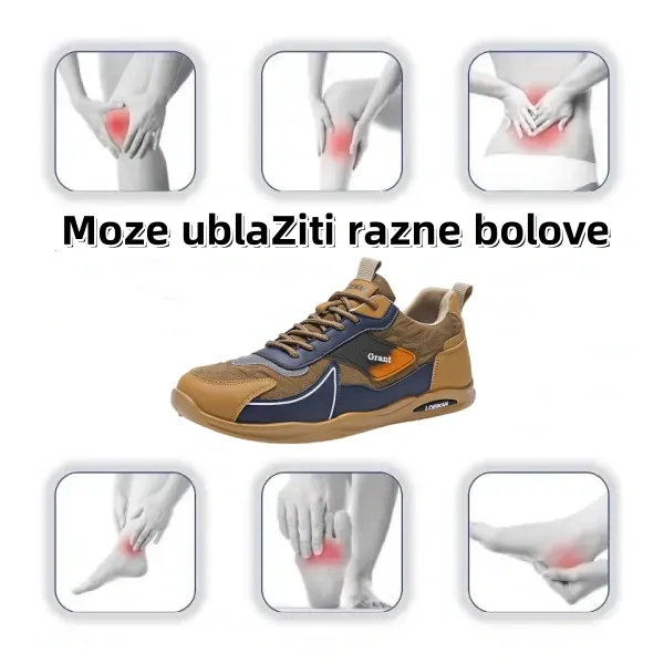 [🎁 Proljetna rasprodaja - Ograničeno vrijeme s popustom od 60%] Ergonomski dizajnirane ortopedske cipele - potpora za svod stopala 👞 Lako se riješite bolova u stopalima✅