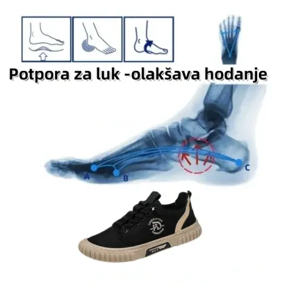 [🔥Danas u pola cijene-ne propustite] Ergonomski dizajnirane ortopedske cipele-struktura za potporu luka👞Lako se riješite bolova u stopalima