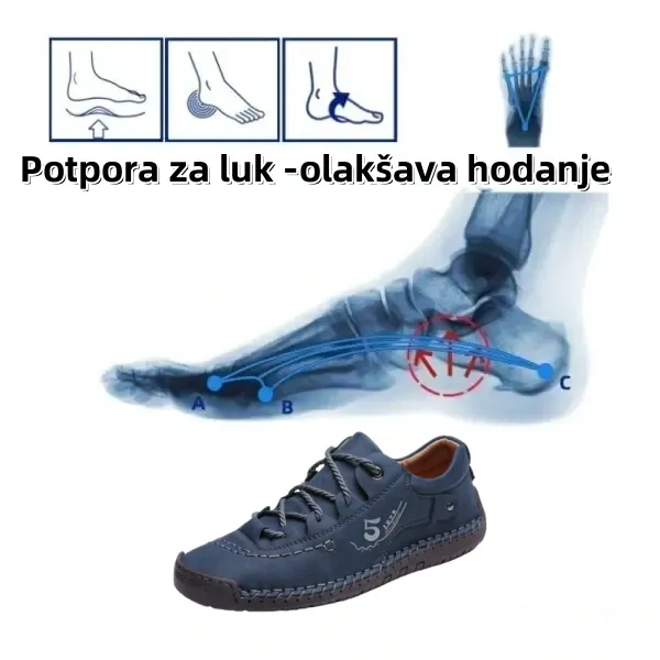 【🎁60% popusta u ograničenom vremenu u proljeće - Ne propustite】 Ergonomski dizajnirane ortopedske cipele - Olakšajte bolove u zglobovima 👞 Smanjite pritisak pri hodu✅