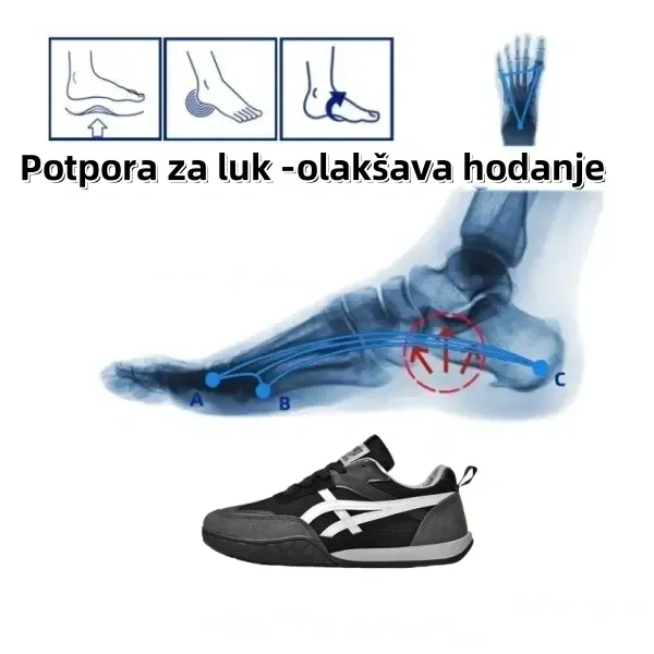 [🎁Današnji popust od 60% - ne propustite] Ergonomski dizajnirane ortopedske cipele - ublažavaju bolove u zglobovima 👞 Smanjuju pritisak tijekom hodanja