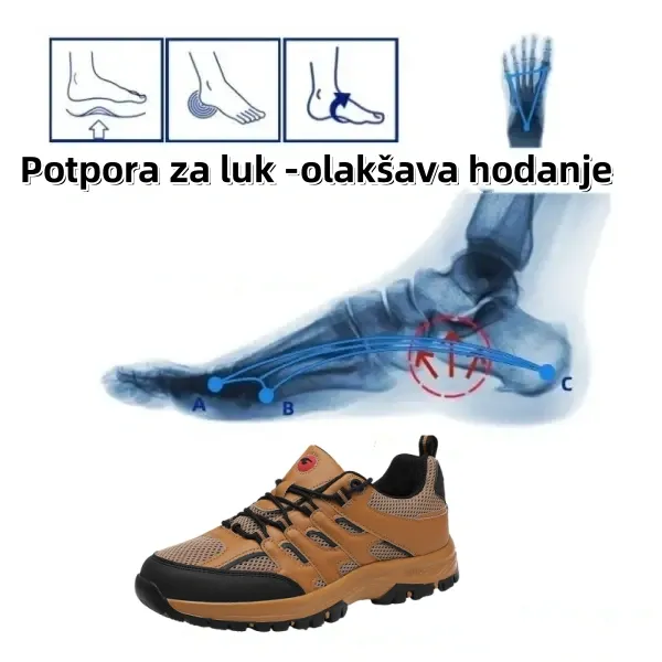 [Ograničeno vrijeme 50% popusta – Uskoro završava] 🔥 Ergonomski dizajnirane muške ležerne cipele za ublažavanje boli ✅ Potpora svodu stopala za udobno hodanje