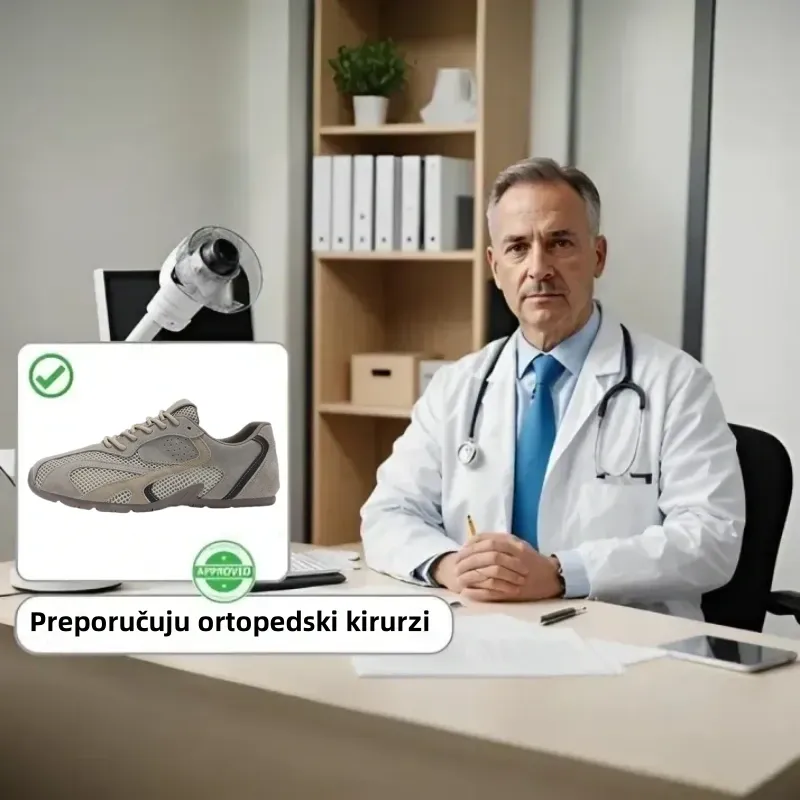 【🎁Proljetna rasprodaja 60% popusta - Ne propustite】Ergonomski dizajnirane ortopedske cipele - Olakšajte bolove u zglobovima 👞Smanjite stres prilikom hodanja