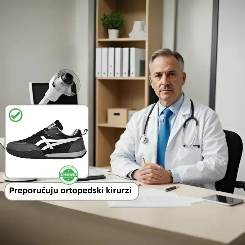 [🎁Današnji popust od 60% - ne propustite] Ergonomski dizajnirane ortopedske cipele - ublažavaju bolove u zglobovima 👞 Smanjuju pritisak tijekom hodanja