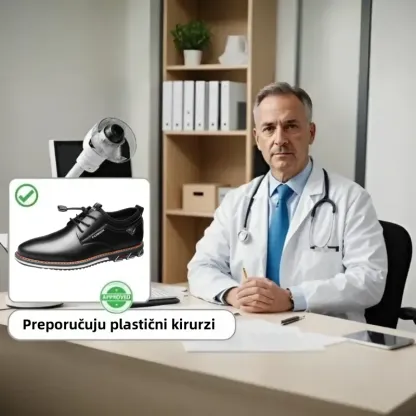 【🔥Danas u pola cijene - ne propustite】 Ergonomski dizajnirane ortopedske cipele - dizajn koji podržava luk 👞Lako se riješite bolova u stopalima