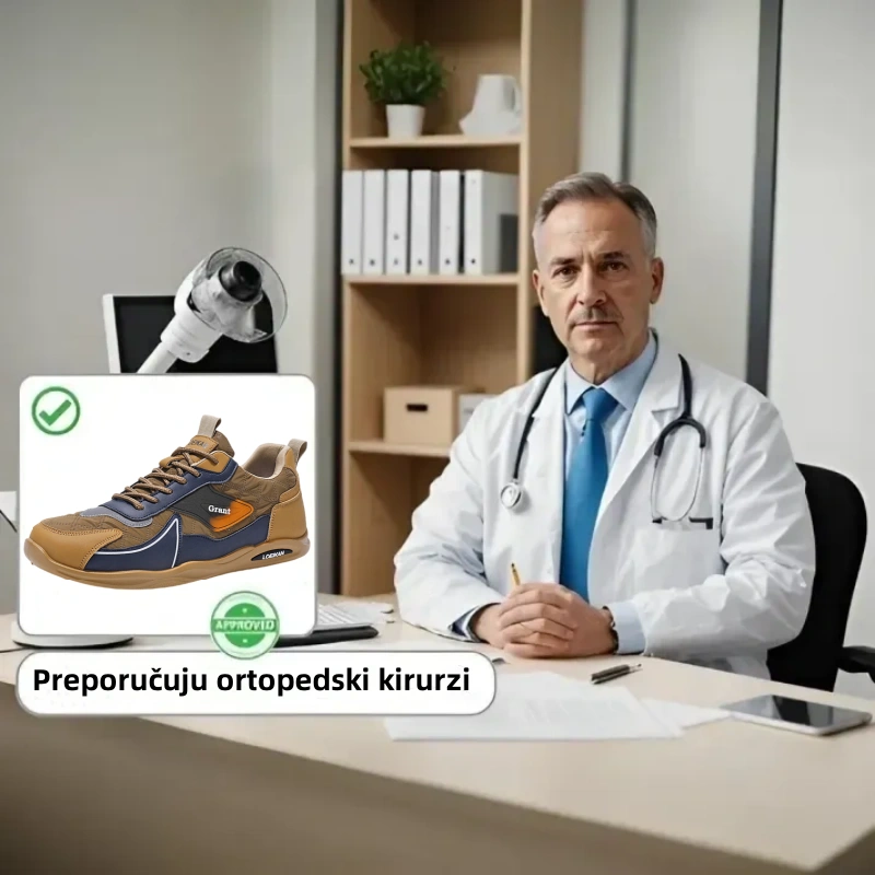 [🎁 Proljetna rasprodaja - Ograničeno vrijeme s popustom od 60%] Ergonomski dizajnirane ortopedske cipele - potpora za svod stopala 👞 Lako se riješite bolova u stopalima✅