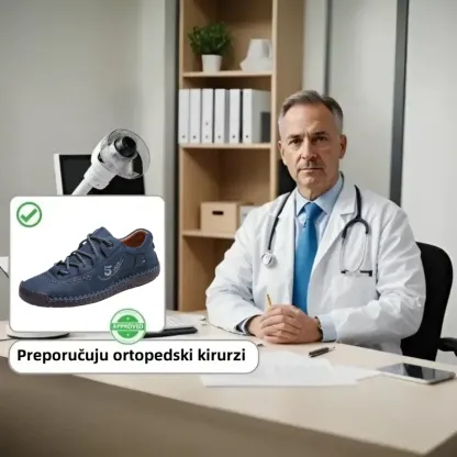 【🎁60% popusta u ograničenom vremenu u proljeće - Ne propustite】 Ergonomski dizajnirane ortopedske cipele - Olakšajte bolove u zglobovima 👞 Smanjite pritisak pri hodu✅
