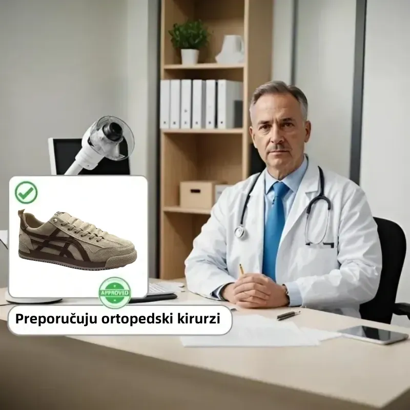 [⏰Danas 60% popusta - Ne propustite] 🔥 Ergonomski dizajnirane cipele za hodanje 👞Ručno šivane - vodootporne i neklizajuće ✅ Potpora svodu stopala, udobno hodanje