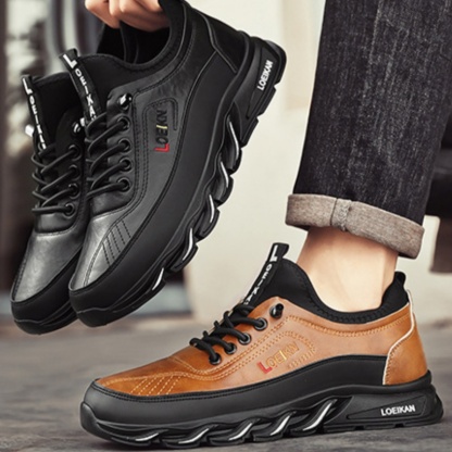 🐂 Muške cipele od teleće kože proizvedene u Australiji 👞 Ručno šivane, lako se obuvaju i izuvaju ✅ Potpora svodu stopala, ublažavanje boli - udobno hodanje