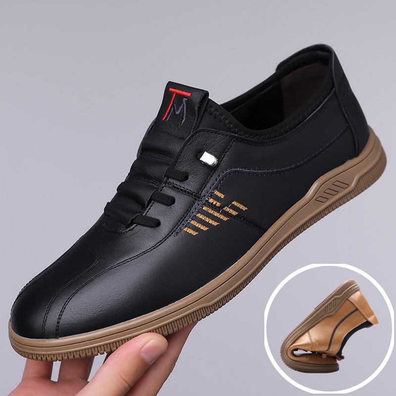 【🎁Današnji popust od 60% - ne propustite】 - Udobne ortopedske cipele od prave teleće kože 👞 (potpora svodu stopala - ublažavaju bol u stopalima) omogućuju vam udobno hodanje✅