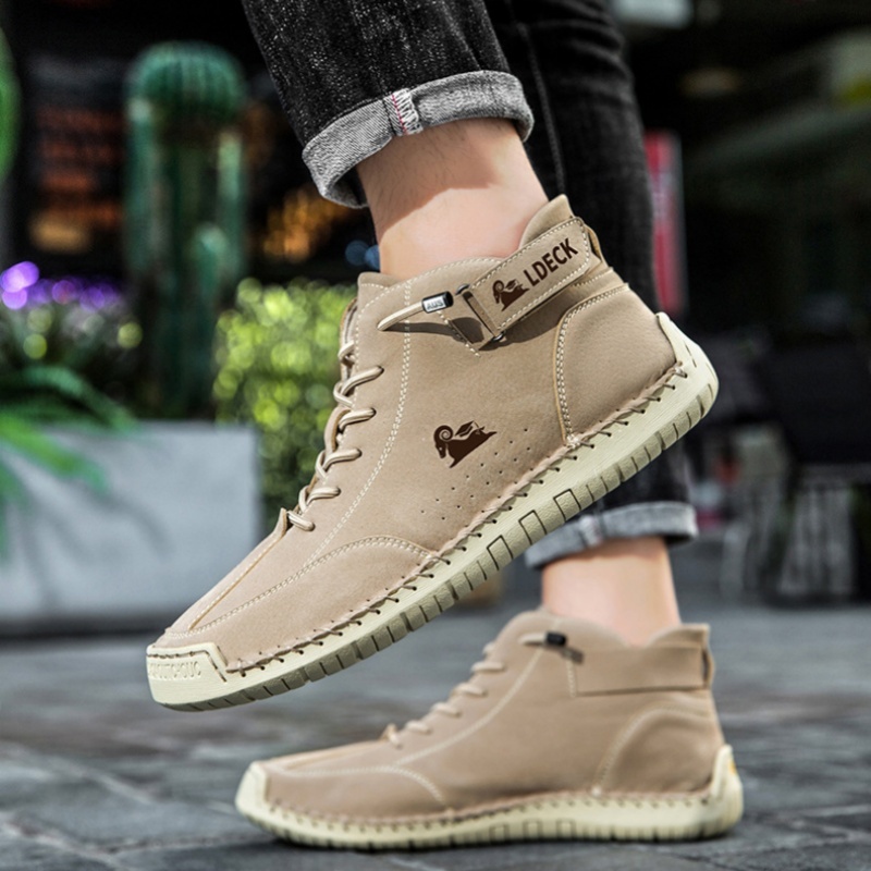 🐂 Muške cipele od teleće kože proizvedene u Australiji 👞 Ručno šivane, lako se obuvaju i izuvaju ✅ Potpora svodu stopala, ublažavanje boli - udobno hodanje