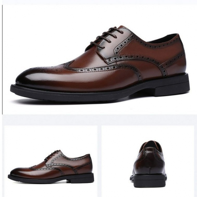 (⏰Ograničeno vrijeme - Ne propustite današnji popust od 50% - Ponuda)🔥2025 Nove modne muške cipele za slobodno vrijeme od prave kože: potpora za luk, udobna i prozračna, olakšava hodanje