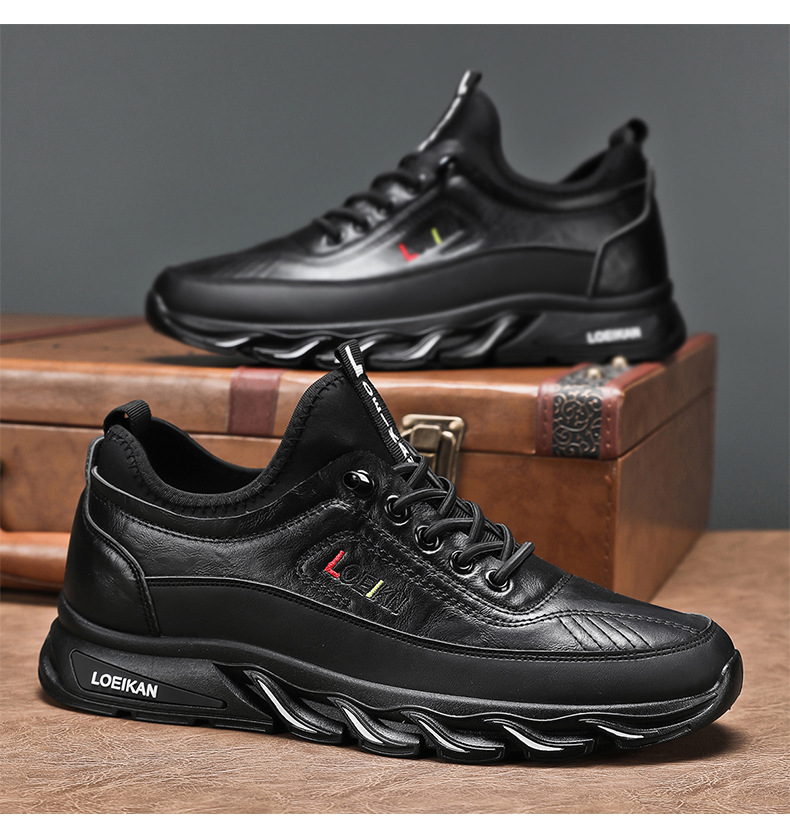 (🎉 Proljetna rasprodaja 50% popusta, uskoro završava) Muške ortopedske cipele izrađene od australske teleće kože✅Ekološki ulošci od memorijske pjene: udobno i bezbolno hodanje - ručno šivano