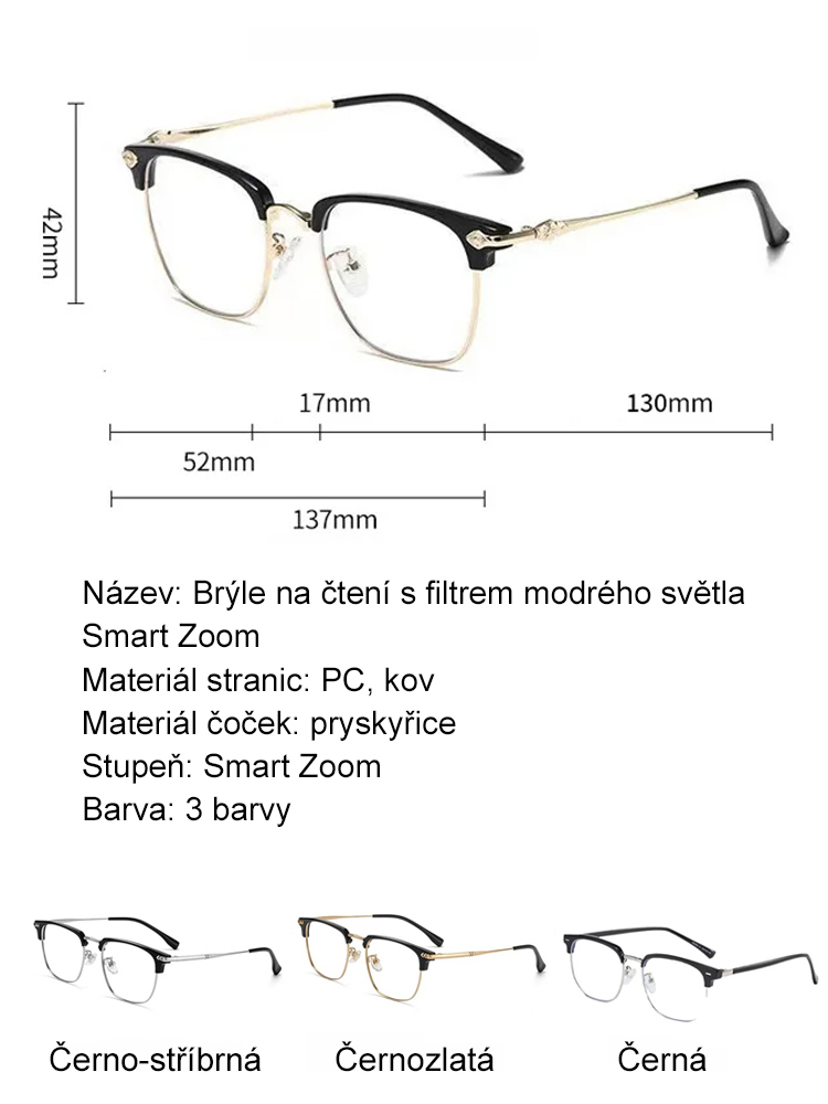 【 Kupte 1, získejte 1 zdarma】✨Automatické zaostřovací brýle proti modrému světlu.