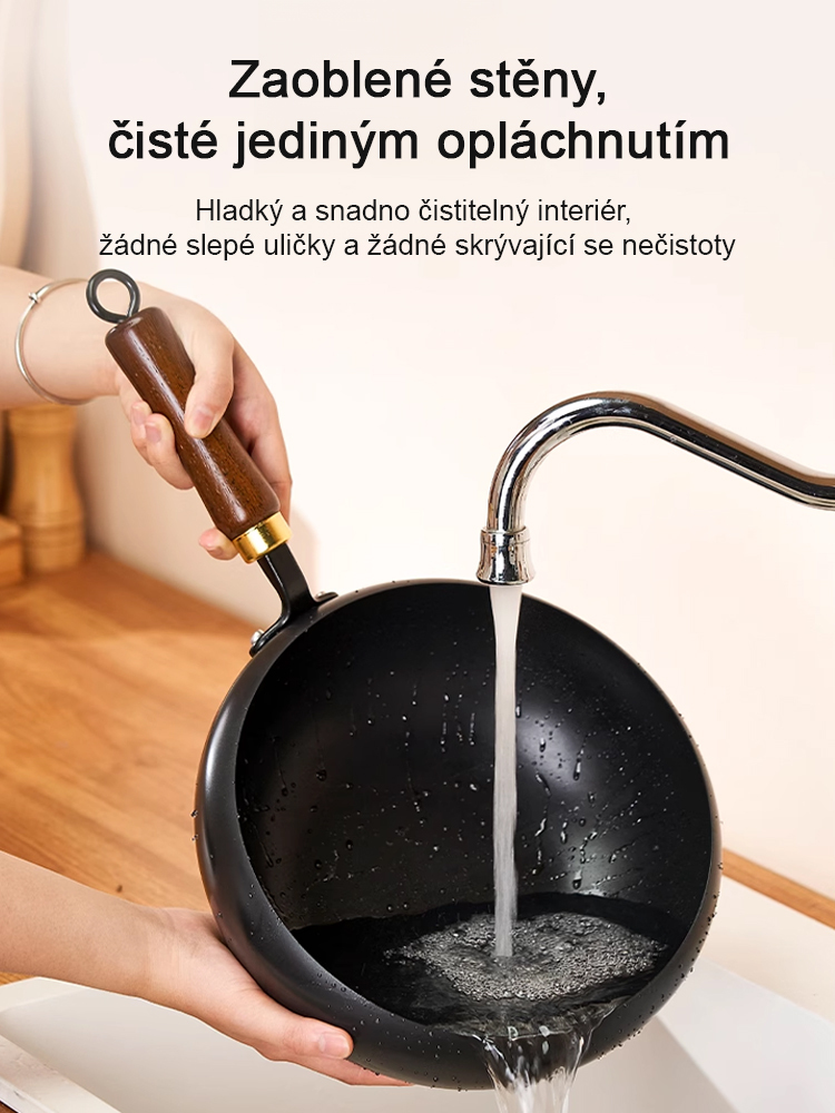 【Japonské kulturní dědictví】nepřilnavý železný hrnec bez povlaku✨Vyrobené ručně kovaným 100 000krát