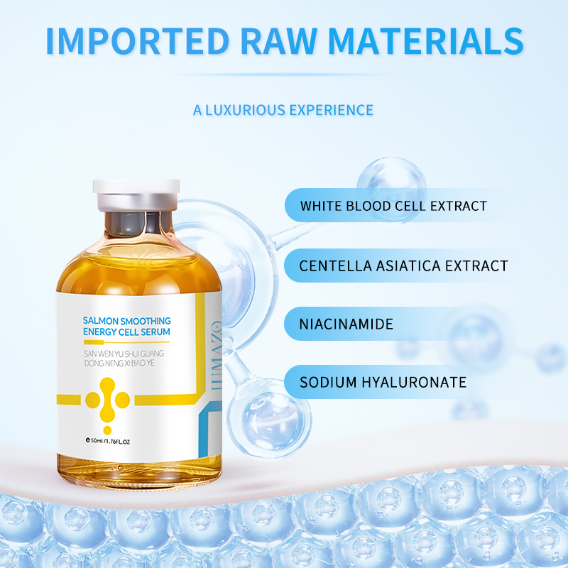 LUMAZO Salmon Slimming Cell Fluid, essence liquid, reduces fine lines, tightens skin