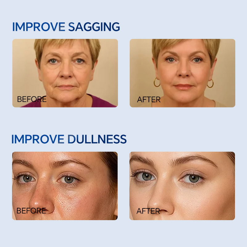 LUMAZO Salmon Slimming Cell Fluid, essence liquid, reduces fine lines, tightens skin, revives skin, extractable design with environmentally friendly and hygienic features