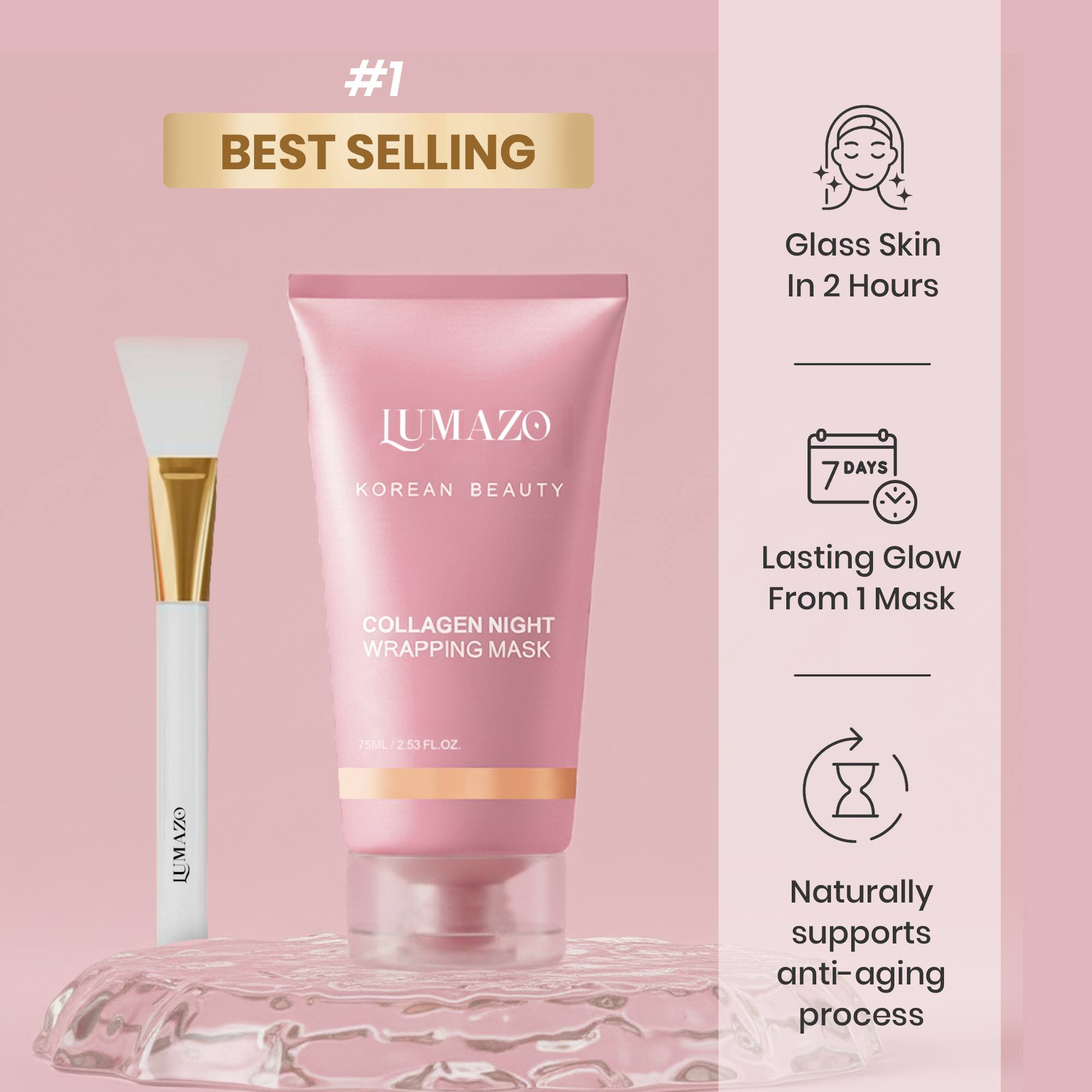 LUMAZO Collagen Night Wrapping Mask