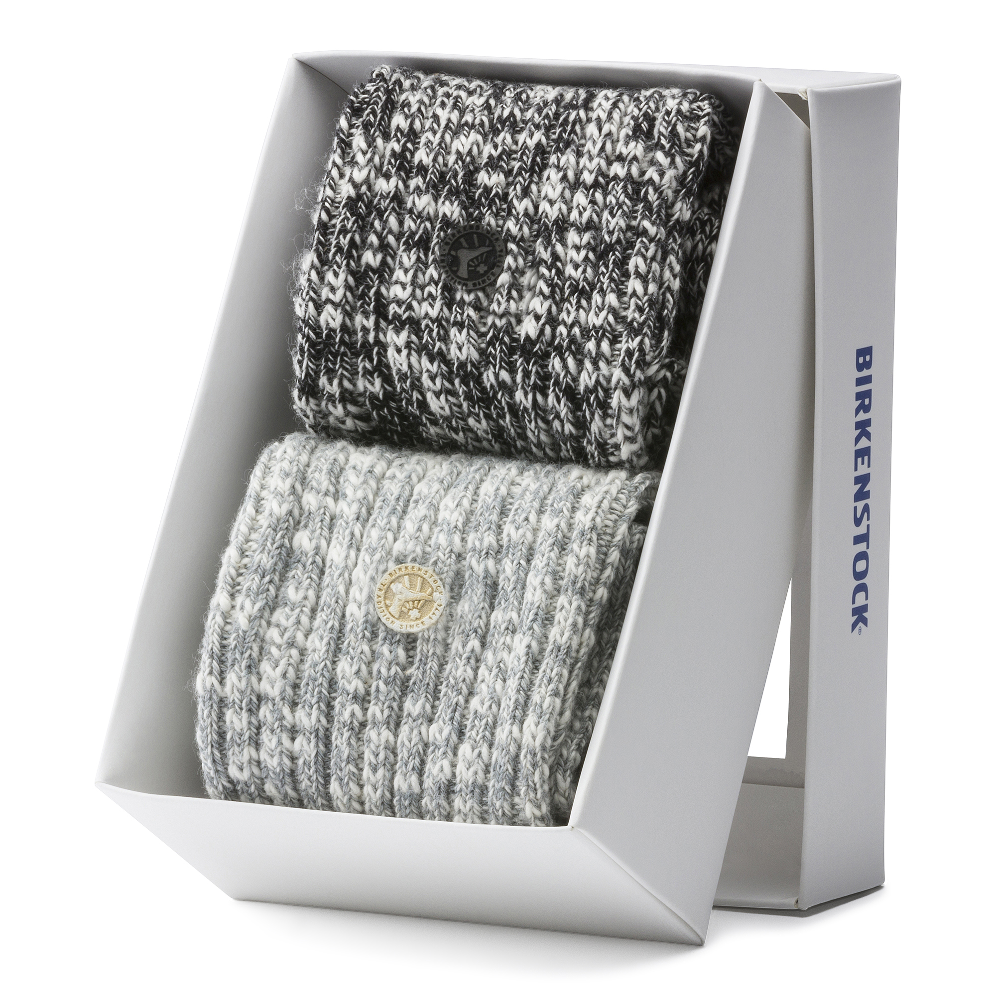 Coffret chaussettes brillantes en maille