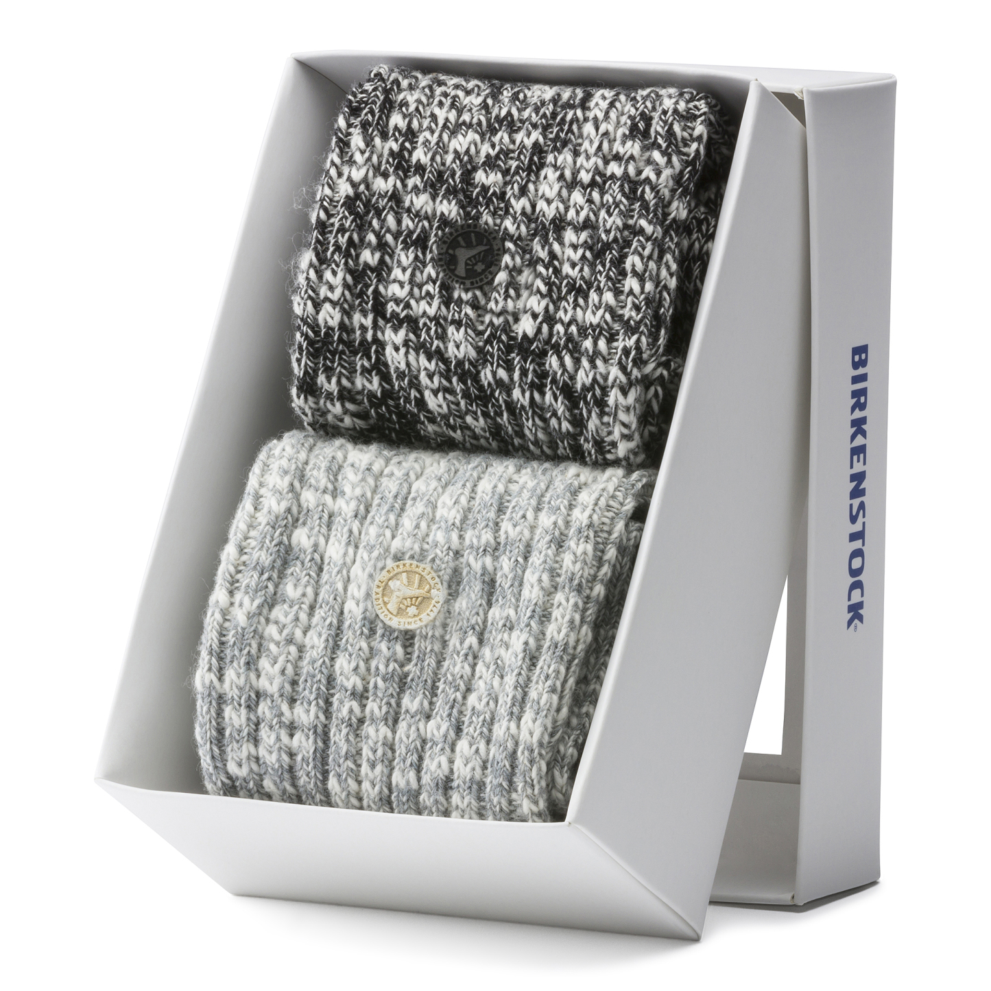Coffret chaussettes brillantes en maille