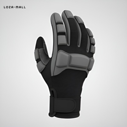 Halbgebundene Arbeitsschutzhandschuhe aus Schaumstoff mit geprägter Gummibeschichtung (5 Paar)