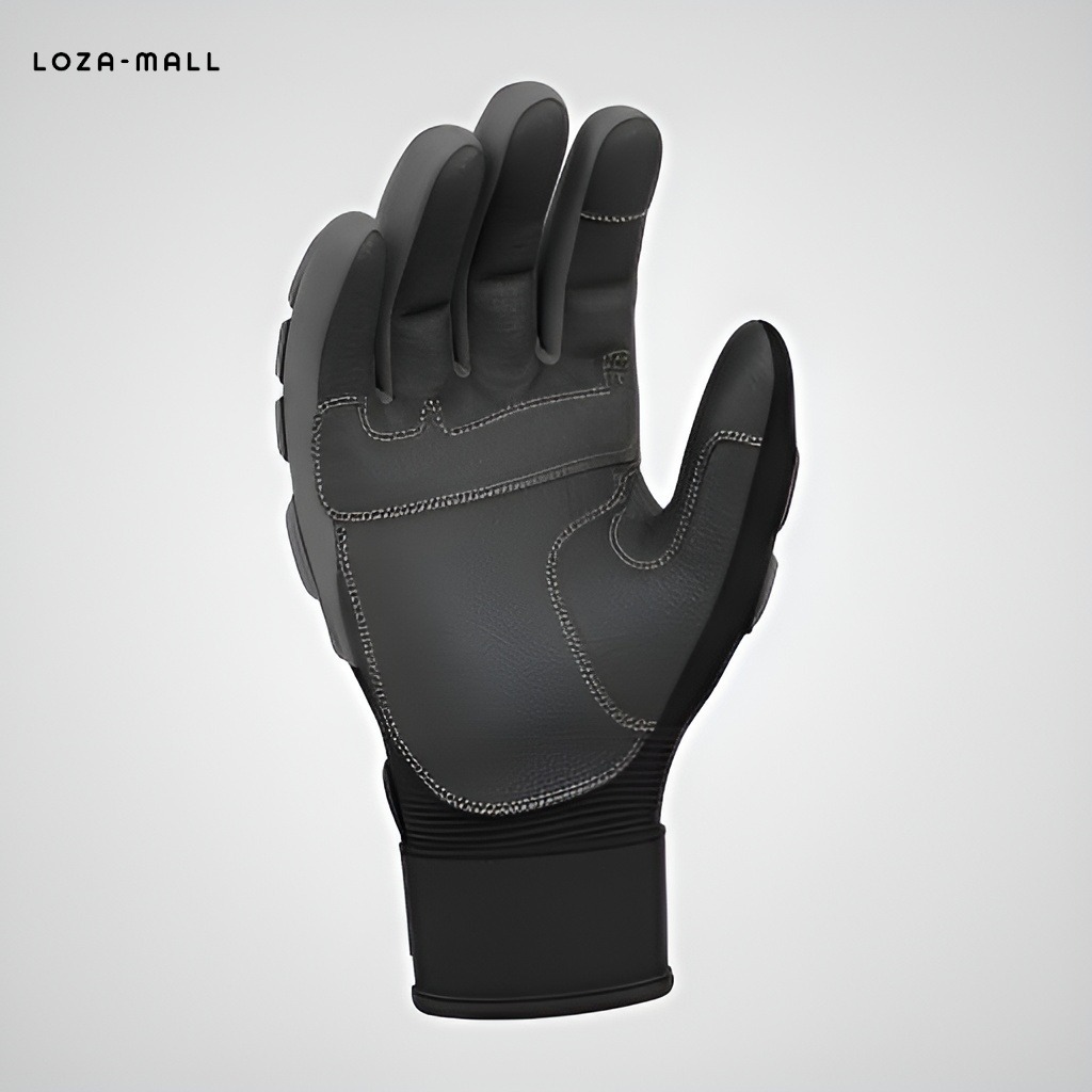 Halbgebundene Arbeitsschutzhandschuhe aus Schaumstoff mit geprägter Gummibeschichtung (5 Paar)