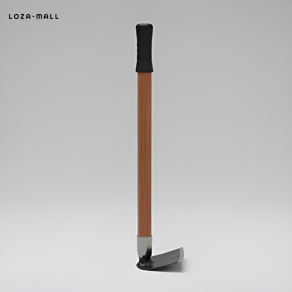 Haushaltshacke aus Manganstahl für den Gemüse- und Blumenanbau (3 Stück)