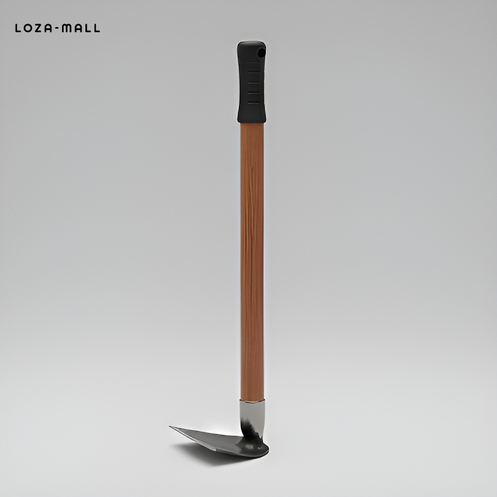 Haushaltshacke aus Manganstahl für den Gemüse- und Blumenanbau (3 Stück)