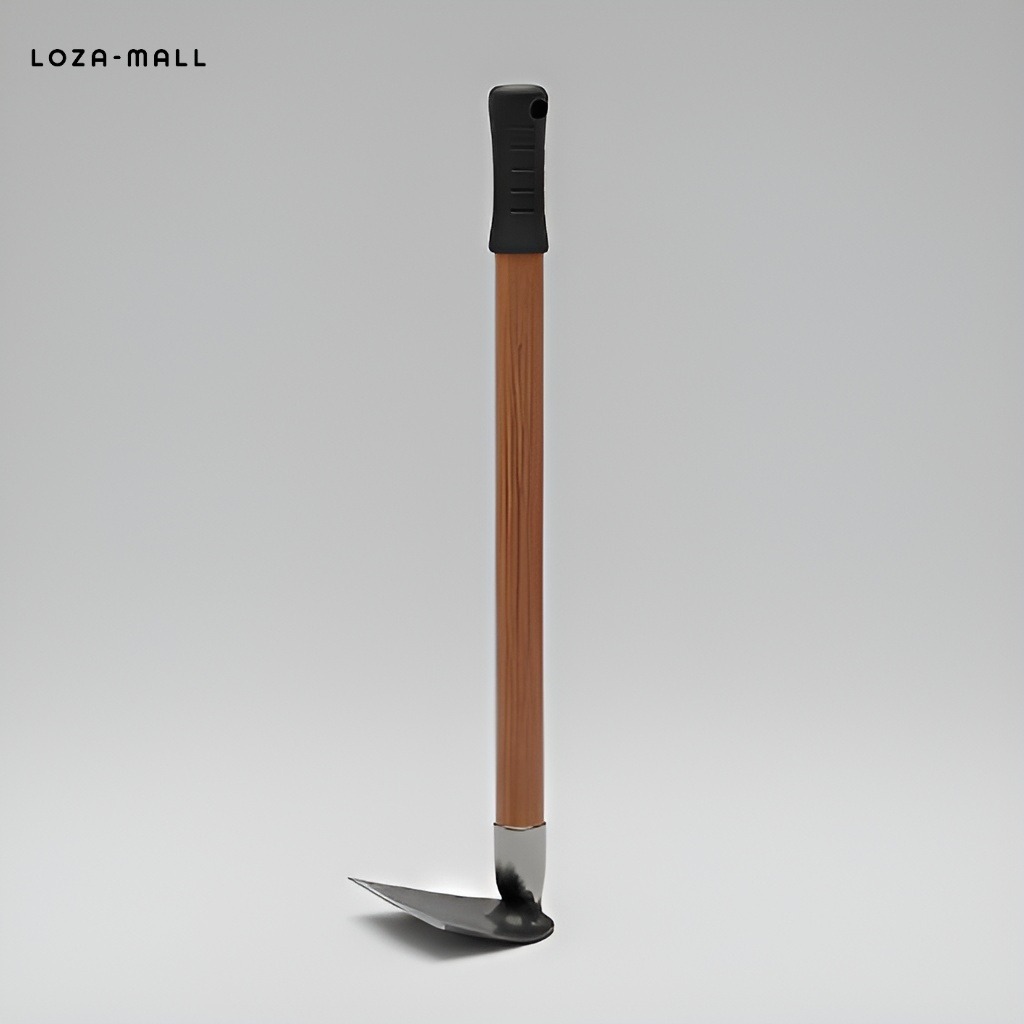 Haushaltshacke aus Manganstahl für den Gemüse- und Blumenanbau (3 Stück)