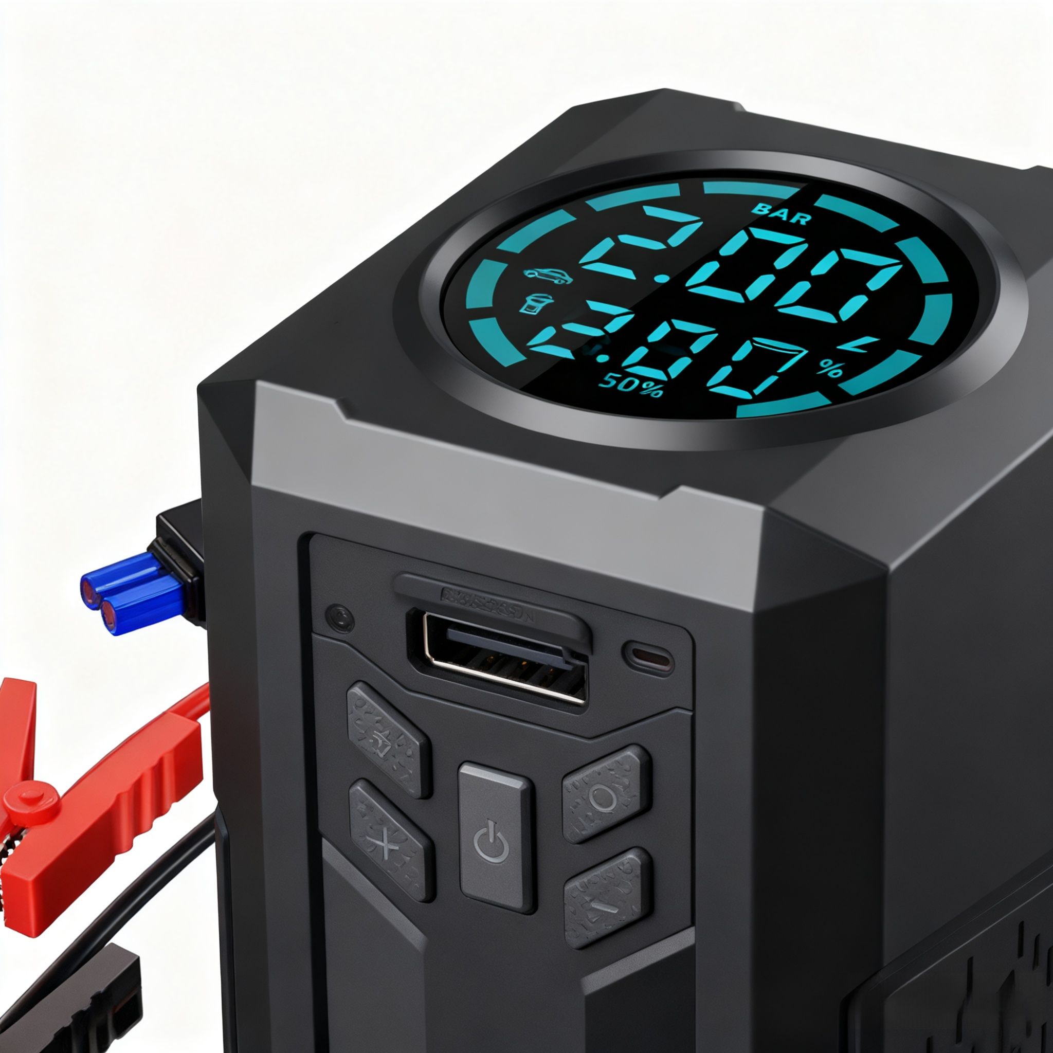 [New upgrade of technology] Car inflatable pump