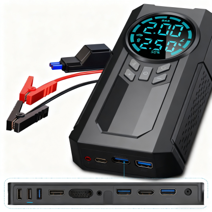 [New upgrade of technology] Car inflatable pump