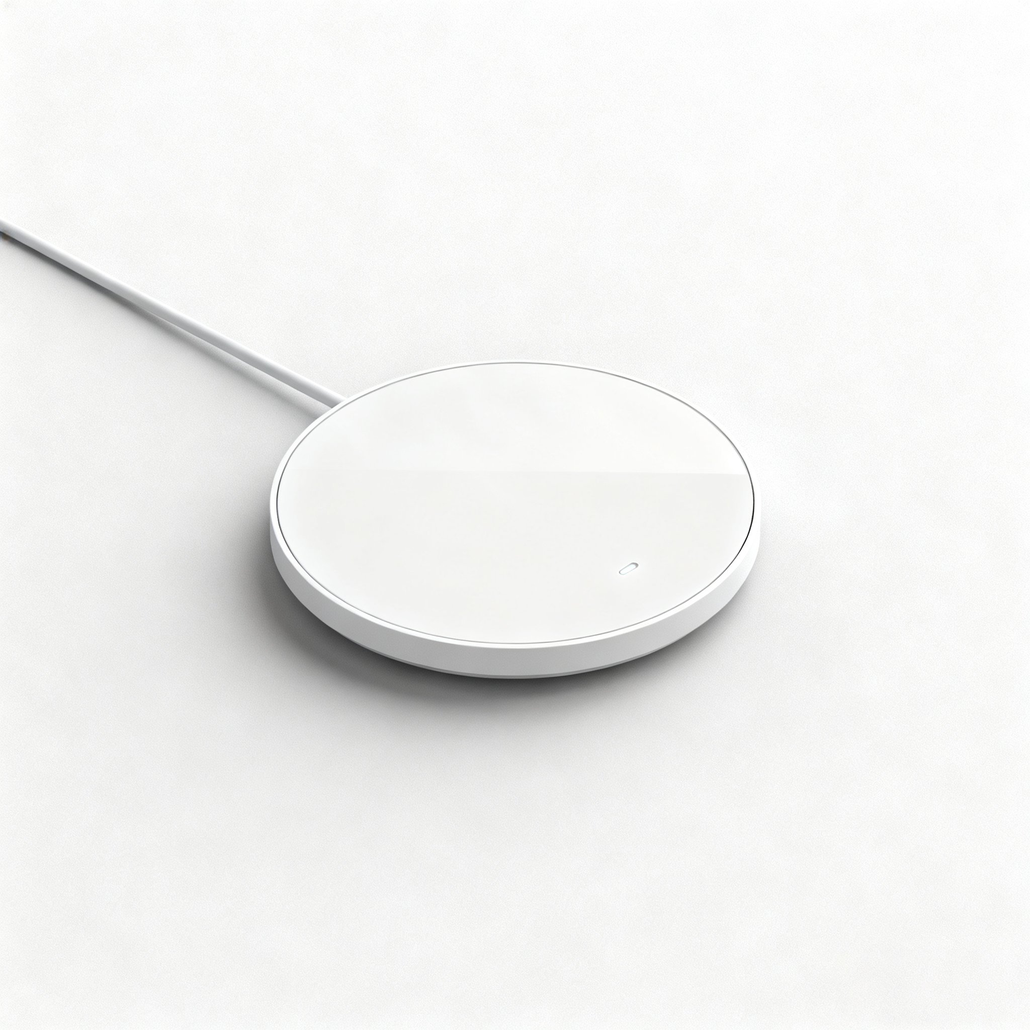 Universal Wireless Charging Pad powering smartphone