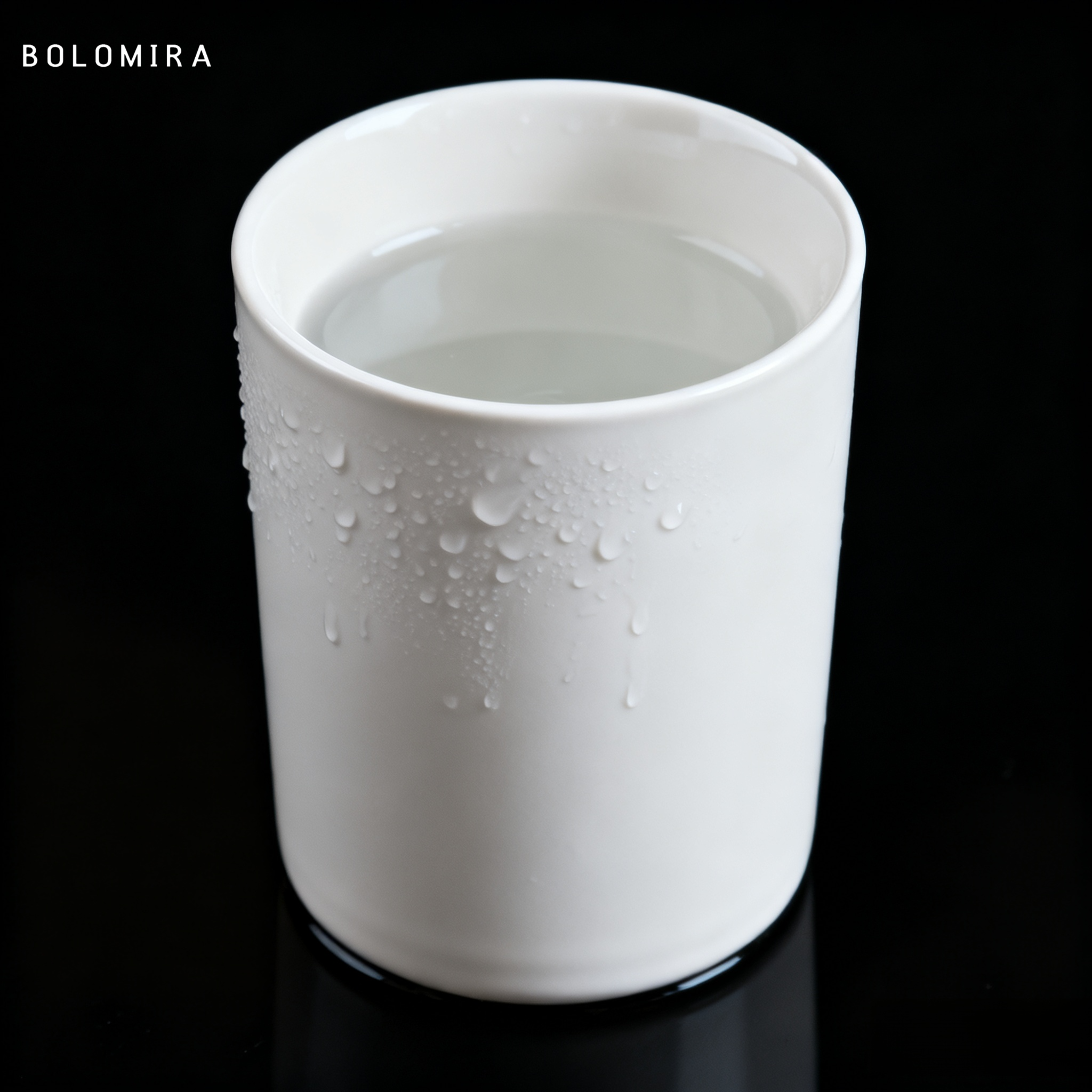 Porcelánové čajové šálky pro domácí použití, kostní porcelán, kancelářské použití (10 kusů)